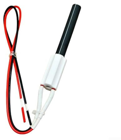 Estufa de pellets de 220 V 300 W con encendedor para una funcionalidad eficiente de calefacción y cocción (negro-B2)