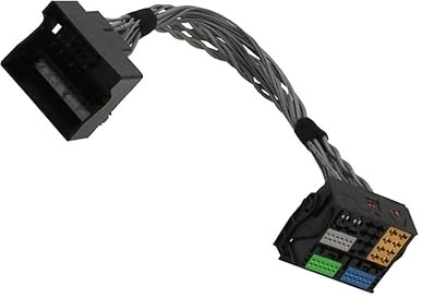 HZ-DESIGN Kabelbaum Quadlock Adapter für Umrüstung auf MIB passend für VW Composition
