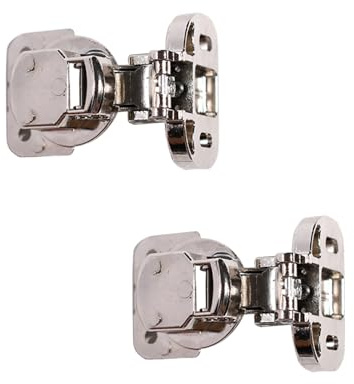 YUCKMZ Bisagra para Puerta Armario de Lavadora Encastrada 2 Unidades Compatible con Hoover Candy 92784297