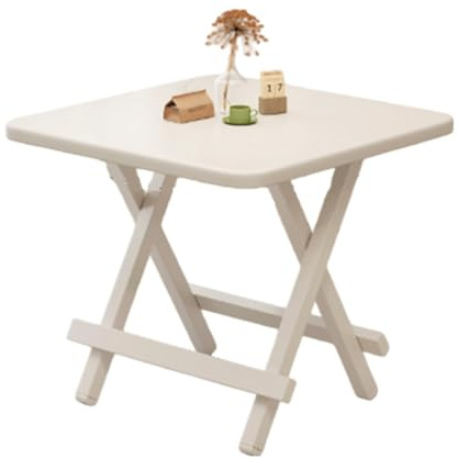 AYHARYLH Klapptisch für kleine Räume, Ausziehbarer und Faltbarer Esstisch aus Holz, Multifunktionaler Küchentisch für Esszimmer, Wohnung und Home Office(Wit,70x70x74cm)