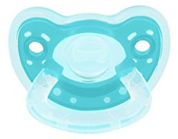 Bebeconfort - Ciuccio naturale Physio, tutto in silicone, 0/6 mesi, colori casuali