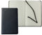 DELMON VARONE - Personalisierbares Notizbuch DIN A5 schmal, gebunden in Premium Soft Grain Leder schwarz - Buch liniert im Hardcover Ledereinband mit Merkband - Geeignet auch als Tagebuch & Reisebuch
