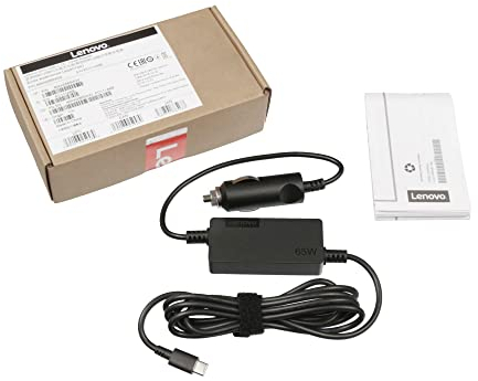 Lenovo USB Cargador de automovil 65 vatios Original ThinkPad T590 (20N4/20N5)