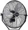 NewAir Ventilador de pared de alta velocidad para exteriores de 18 pulgadas con 3 velocidades de ventilador y cabezal de inclinación ajustable, NIF18WBK01