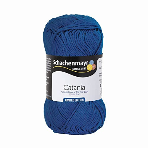 Schachenmayr-Catania; Baumwollgarn; 50g Fb.02020-classic blue