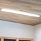 CBJKTX LED Deckenleuchte Küche Deckenlampe - Lang Küchenlampe 90CM Tageslichtlampe 4000K Neutralweiß Lampe Flach Kellerlampe Weiß 36W Innen Deckenbeleuchtung für Büro Flur Decke Wohnzimmer Keller