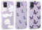 Yoedge 3 Stück Hülle für Samsung Galaxy A51 (4G) 6,5 mit Muster Aesthetic, Weich TPU Ultra Dünnes Soft Slim Silikon Handyhülle Con Motiv, Stoßfeste Case Cover für Samsung A51 (4G), Schmetterling