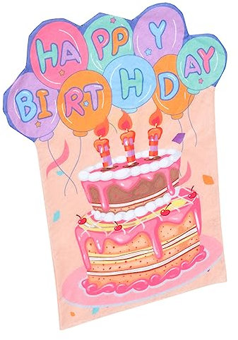 COHEALI Geburtstagszubehör Jungen Und Mädchen Geburtstagsstuhl Dekorativer Esszimmerstuhl Sitz