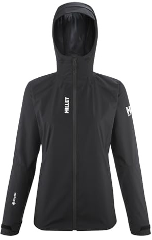 MILLET Veste de Randonnée Femme Gore-Tex Imperméable Compacte et Respirante - Seneca 2 L, Noir, M