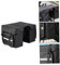 Happyyami Fahrrad Kameltasche Fahrradtasche Fahrrad Hinten Tasche Fahrradheck Hintere Tasche Doppelseitige Hintere Rückentasche Fahrrad Mountainbike Satteltasche Polyester