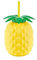 MECSAL CASALINGHI Bicchiere con Tappo e Cannuccia, Tazza Bambini Divertente, Decorato, Multiuso e Riutilizzabile, 800 Ml (Ananas)