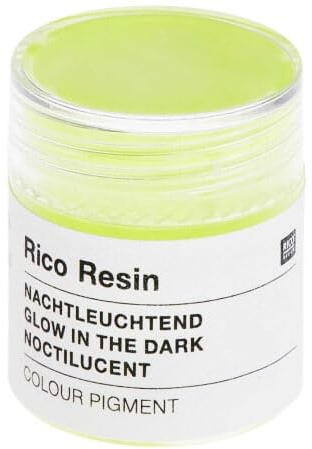 Farbpigment für Resin, Neon Gelb, nachtleuchtend, 3g