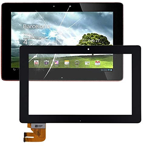 MEIN VON AYS Touch Panel Für ASUS Transformer TF300 TF300TG G01 (69.10I21.G01 Version) (Schwarz)