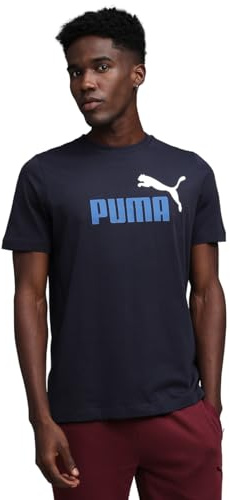 PUMA Herren Essentials 2 Colour No. 1 Logo T-Shirt