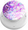 MuMuElfHome Pop Socket Phone Grip - Glitter Rotatable Stand for iPhone 15/14/13 Pro/Samsung Galaxy/Tablets/Kindle, Sticky Adhesive Holder (Deep Purple Glitter Crystal)