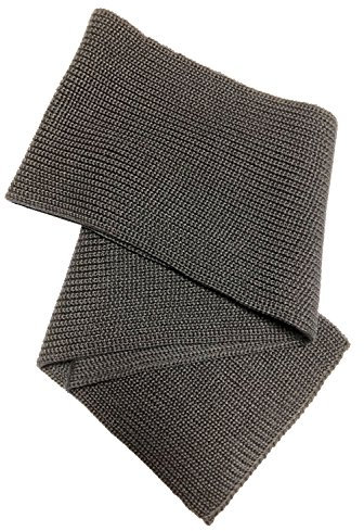Blauer Peter - gestrickter Schal - Merino - 10 Farben, Farbe:Anthrazitmeliert