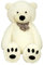 TEDBI Teddybär 160cm | Farbe Creme | Groß XXL Teddy Bear Gigant Plüschbär Stofftier Kuscheltier Plüschtier Größe XL Cremebär Teddi Bär