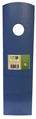 Exacompta 182100D Stehsammler CleanSafe aus Kunststoff 262 x 82 x 305 mm blau, perfekt zur Aufbewahrung von Zeitschriften Katalogen