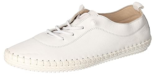 Cosmos Comfort Damen 6143-401 Sneaker, weiß, 39 EU
