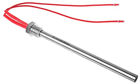 350W 220V Zündung Anzünder Hot Rod Holzpelletofen 10 * 140/150/170mm M16 * 1,5 Gewinde Kamingrill J9K (Farbe: Klar) (Color : Black)