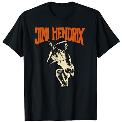 Jimi Hendrix Gitarre T-Shirt