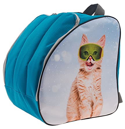 Skischuhüberzug für Kinder Skischuh-Rucksack Snowsport Boot Bag Dogs/Snowcraft (Cats)