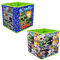 GAMER Officially Licensed Storage Boxes | 2 pack Foldable Storage Cubes Design | Perfect For Organising Children's Room, Kids Playroom (Minecraft Boom Design)