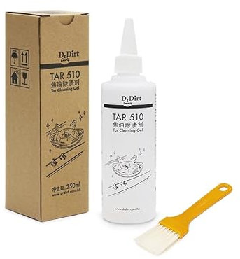 DrDirt Cookware Cleaner Gel 250mL, Cookware Bottom Stubborn Grease Remover, for Iron Pots Stainless Steel Pots Ceramic Pots Grill Net