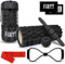 FINYT - Foam roller pack 7en1 - rouleau de massage musculaire, rouleau de massage musculaire, boule de massage, bande élastique Pilates, caoutchouc musculaire, exercices roller foam et sac de
