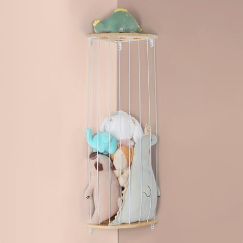 Kuscheltier Aufbewahrung,Stofftier Aufbewahrung mit Sternform,Ecke Kinderzimmer Deko für Kinderzimmer Spielzimmer Schlafzimmer Organizer