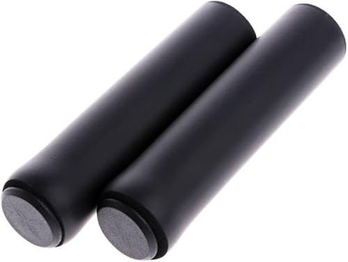 2Pcs Bike Handlebar Black Grips, Soft Foam Silicone Sponge Handle Bar Grips Handlebar Cover Bike Bicycle, Mountain Bike Sponge Handle Set Riding Equipment Headsets and StemsParts and Components