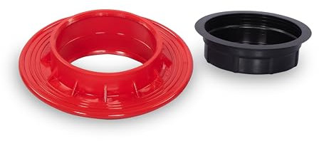 KRASO Mauerkragen zur druckwasserdichten Einbindung von Rohrleitungen mit glatter Oberfläche (KG, KG 2000, HT), erhältlich in diversen Größen (DN 160)