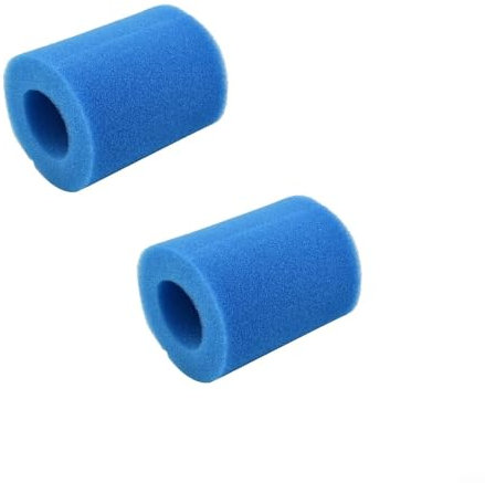 CashMuch Filtro in schiuma lavabile 58094 per piscine di tipo II, ricambio per filtro in spugna, accessorio per la manutenzione (2 pezzi)