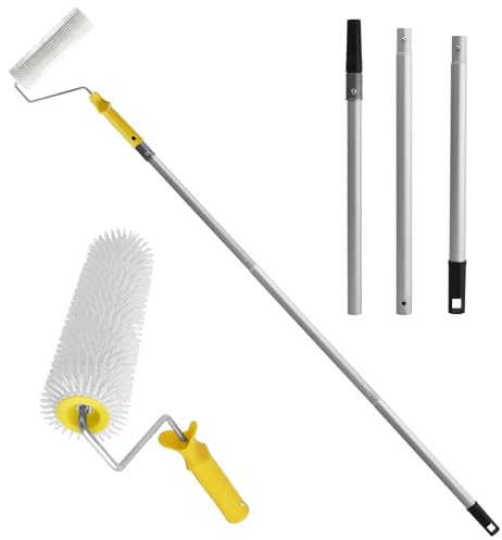 Rodison Entlüftungsroller Stachelwalze，Länge verstellbar von 34 bis 141 cm