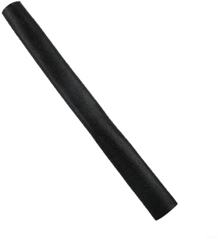 Jotekonoby Manchon de protection en silicone antidérapant pour queue de billard - Anti-transpiration - Poignée texturée (noir)