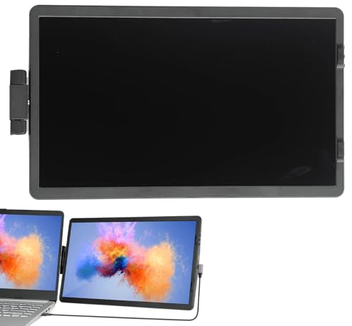 Laptop Bildschirm Erweiterung 35,8 cm Zusatzbildschirm | 1080P Laptop Externer Monitor Mit Zwei Anschlüssen Für Reisen Konferenzen Schreibtisch Programmierung Design Präsentation