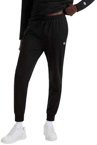Champion Herren Leichte Lounge-Hose, Jersey-grafikhose für Herren, 78,7 cm Trainingshose (1er Pack)