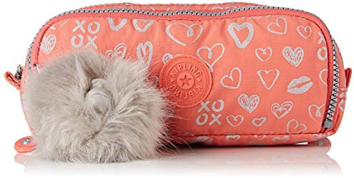 Kipling GITROY Trousses, 23 cm, 1 liters, Multicolore (Hearty Pink Met)