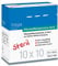 Höga Compresse in tessuto non tessuto sterile, 10 cm x 10 cm, 4 volte per la cura esterna delle ferite, molto assorbente, delicato sulla pelle, particolarmente morbido, 25 x 2 pezzi, 30 g/m², piccolo,