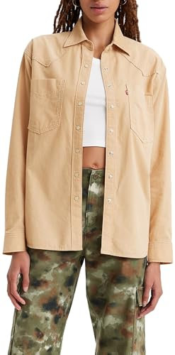 Levi's Donovan Western Chemise, Pebble, XS aux Femmes