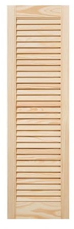 ben+camilla.com offene Lamellentür | 99,3 x 29,4 cm Natur | Hochwertige Massivholz Lamellentüren | Für Schrank- und Möbelbau | Kiefernholz unbehandelt