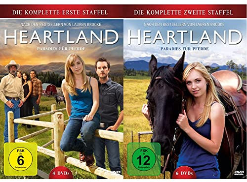 Heartland - Paradies für Pferde - Staffel 1 [4 DVDs] & Heartland - Paradies für Pferde - Staffel 2 [6 DVDs]