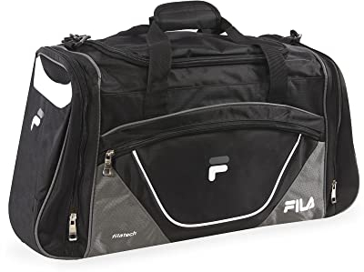 Fila Acer Sporttasche, groß, Schwarz/Anthrazit, schwarz anthrazit, Acer Sporttasche, groß