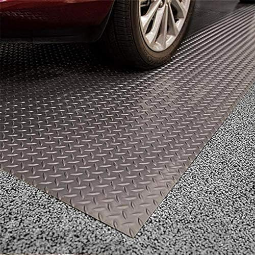 Gummimatte 3 mm dicke Garagen-Fußmatten für unter Autoreifen, rutschfeste Gummi-Bodenbelag-Rolle, Industrie-Anhänger-Bodenbelag, robuste Parkmatte für Fitnessstudio, Werkstatt, Autowaschhof ( Size : 4