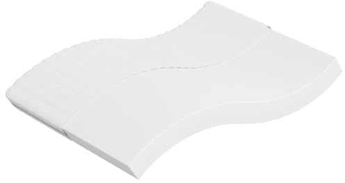 vidaXL Matratze Schaumstoff Mittelweich 140x190 cm