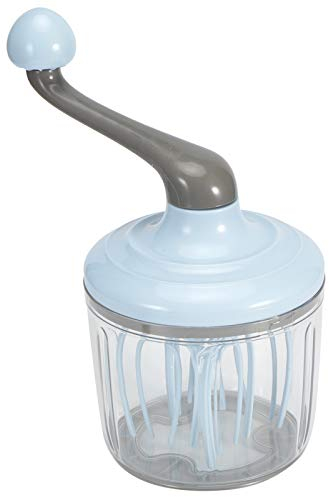Batidor De Huevos Manual, Batidor De Huevos Con Manivela De Plástico, Batidor Manual, Batidora Para Espumador De Leche Casero, Mezclador Manual, Agitador, Herramientas Para Hornear De Cocina