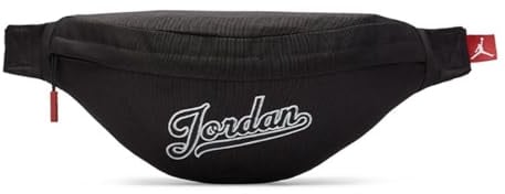 JORDAN MVP Crossbody Bag - Schwarz/Weiß, Schwarz , One size