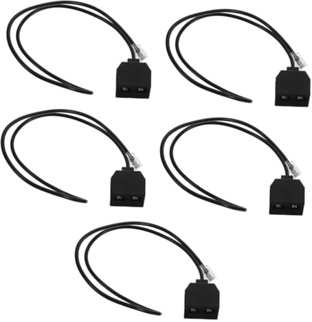 Angoily 5stücke Telefon Adapter Splitter Kabel Für Pc Für Schulungen Und Vielseitige Telefonmodelle Einfache Installation Elegantes Design