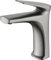 ALMACEN DE LA CASA Grifo de Lavabo con Monomando | Modelo DELOS|Color Gris Acabado en Acero [ IMEX® ]