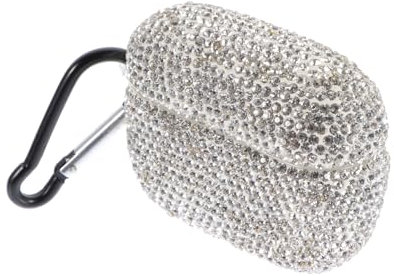 Angoily Fashion Earphone Cover Mit Strass Kompatible Schutzhülle Für Einfaches Design Tragbare Ohrhörer-hülle Langlebige Und Stylische Earphone Sleeve Für Perfekten Schutz